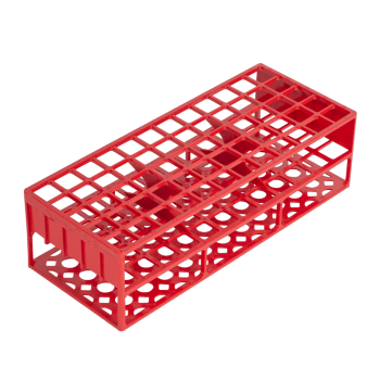 Rekje voor reageerbuisjes rood